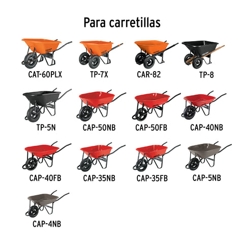 Juego de 2 baleros para carretillas EXPERT, TRUPER y PRETUL | BAS-2B | 19784