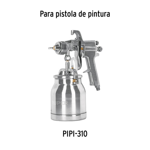 Vaso aluminio de repuesto para PIPI-310, TRUPER | VASO-310 | 19918