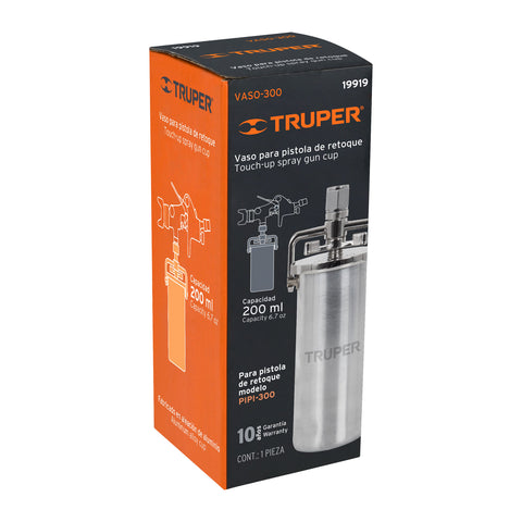 Vaso aluminio de repuesto para PIPI-300, TRUPER | VASO-300 | 19919