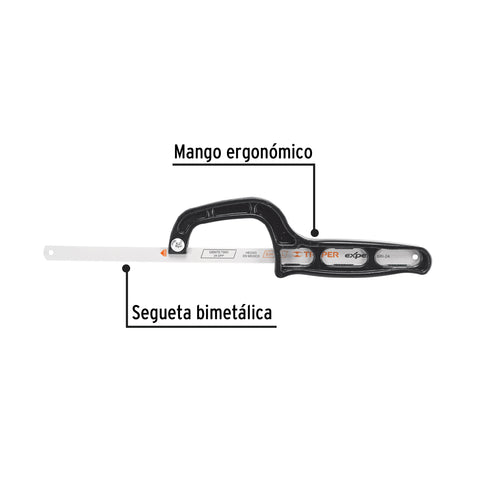 Mini arco 12' de plástico para segueta, Pretul | MAT-12P | 20002