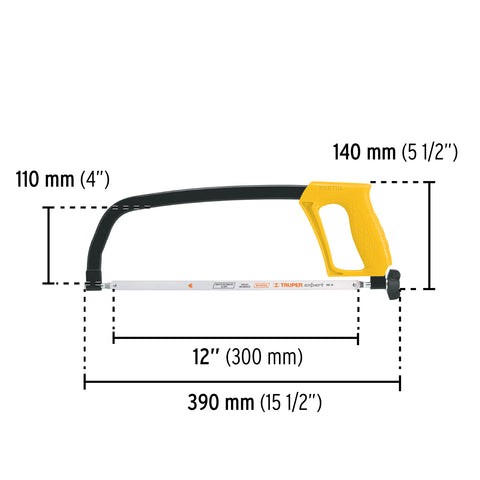 Arco 12' de solera para segueta, Pretul | APS-12 | 20017
