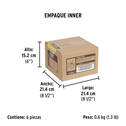 Aspersor giratorio de 3 brazos con base plástica, PRETUL | REG-3 | 20065