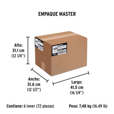 Cinta de empaque 48 mm x 40 m transparente, Pretul | CTR-40P | 20525