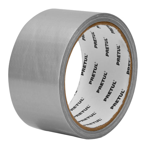 Cinta para ducto 10m x 48mm, espesor 0.16mm, Pretul | CDU-10P | 20528