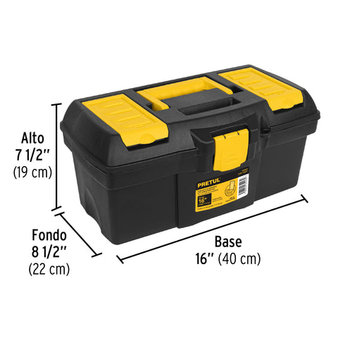 Caja para herramienta de 16' con compartimentos, Pretul | CHP-16CP | 20603