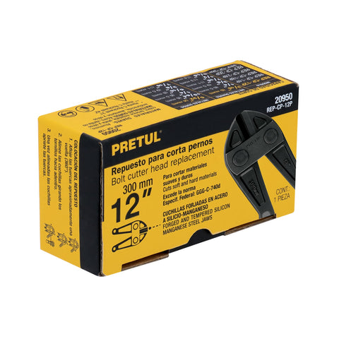 Cuchillas de repuesto para cortapernos 12', Pretul | REP-CP-12P | 20950