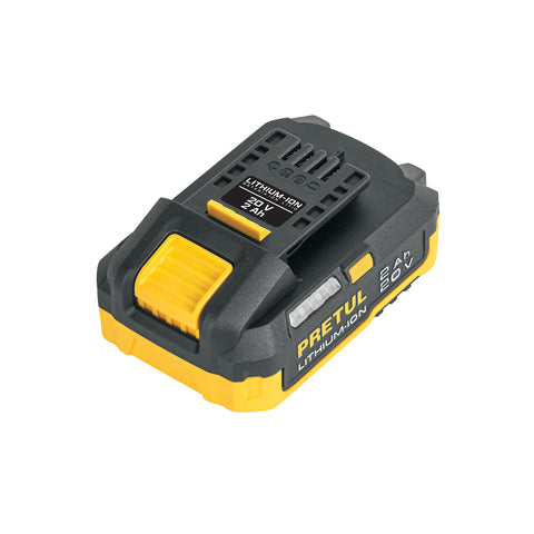 Batería ion litio, 20V, 2 Ah, PRETUL | BAT-20PR | 21019