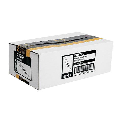Báscula capacidad 25 kg romana de resorte, Pretul | BAS-25P | 21253
