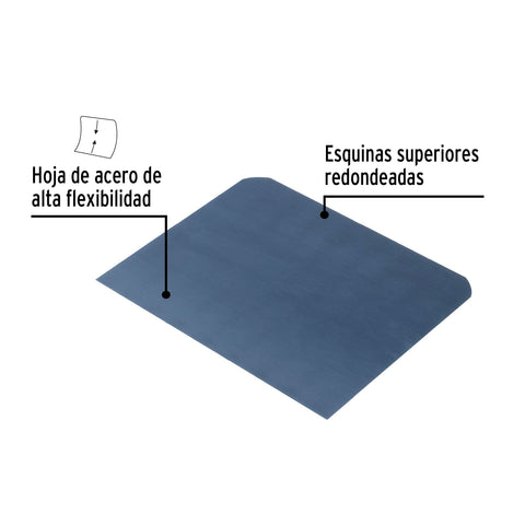 Cuña de 4' x 5' sin mango, bolsa con 20 piezas, Pretul | CUÑ-45P | 21641