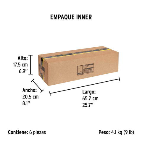 Bomba manual para inflar, 80 PSI, PRETUL | BOM-P | 21690