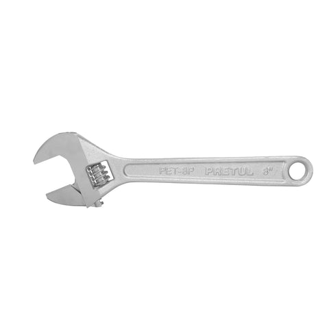 Llave ajustable (perico) 8' cromada, Pretul | PET-8P | 21815
