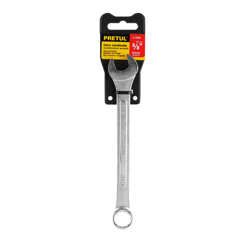 Llave combinada 5/8' x 200 mm de largo, Pretul | LL-2020P | 21886