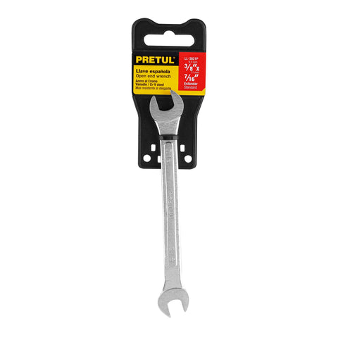 Llave española, 3/8 x 7/16' x 157 mm de largo, PRETUL | LL-3021P | 21952
