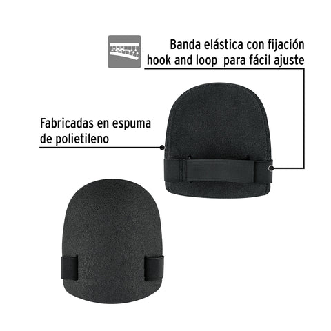 Rodilleras ultraligeras de espuma, Pretul | ROD-100 | 22235