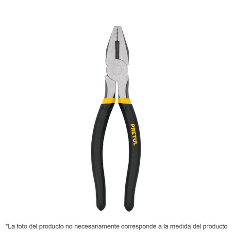 Pinza para electricista 7' mango de PVC, Pretul | PEL-7P | 22603