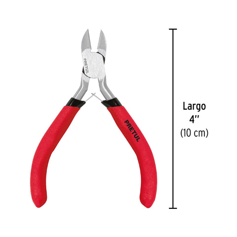 Mini pinza de corte diagonal 4', Pretul | PMP-CD4 | 22663