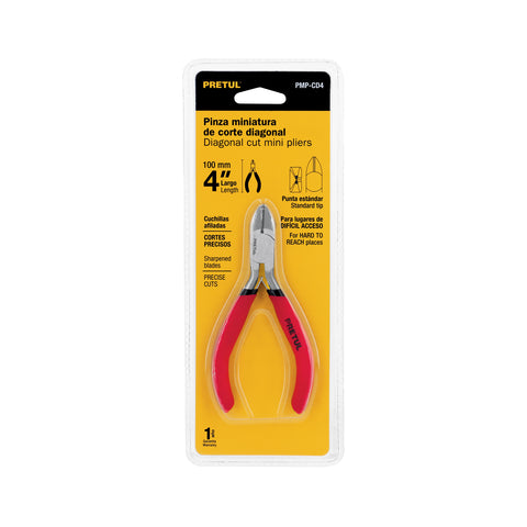 Mini pinza de corte diagonal 4', Pretul | PMP-CD4 | 22663
