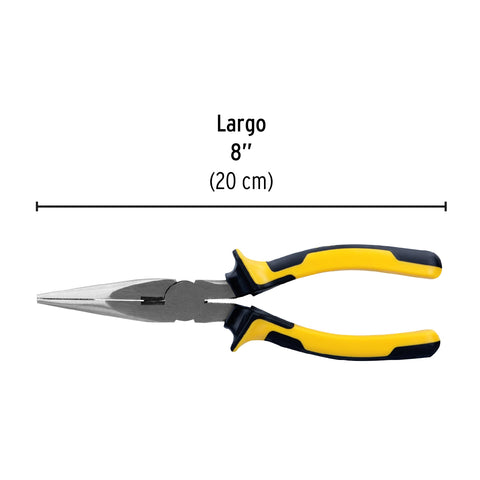 Pinza de punta y corte 8' mango Comfort Grip, Pretul | PPC-8PX | 22671