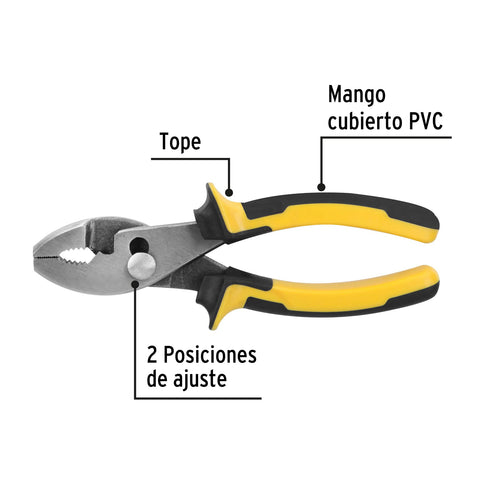 Pinza de chofer 6' mango Comfort Grip, Pretul | PCH-6PX | 22672