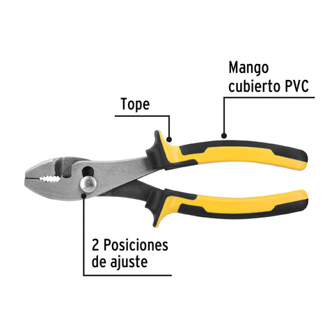 Pinza de chofer 8' mango Comfort Grip, Pretul | PCH-8PX | 22673