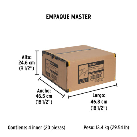 Cables pasa corriente 2 m, 125 A, 10 AWG, Pretul | CAP-2010P | 22807