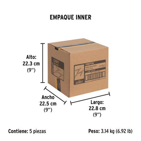 Cables pasa corriente 2 m, 125 A, 10 AWG, Pretul | CAP-2010P | 22807