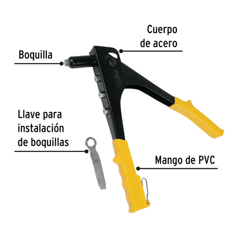 Remachadora 10', a granel, Pretul | RE-10PG | 22852