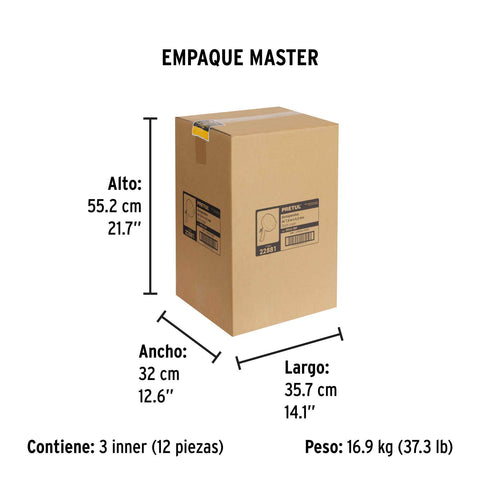 Destapacaños de 7.6 m manual con mango, Pretul | DECA-25P | 22881