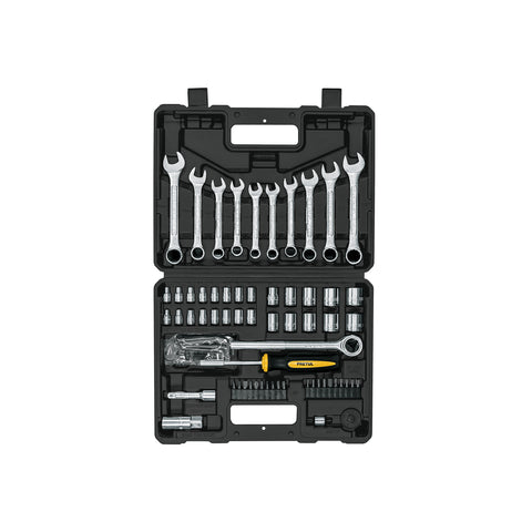 Juego de 70 herramientas 1/4' y 3/8' para mecánico, Pretul | SET-73 | 22981