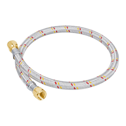 Manguera para gas, aluminio, 5/16' flare, 60 cm, FOSET BASIC | FGA-06NP | 23201