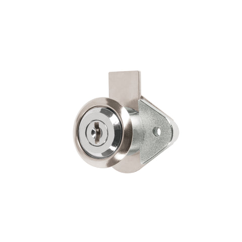 Cerradura para mueble, modelo 21, cromo, HERMEX BASIC | CM-21C-P | 23506