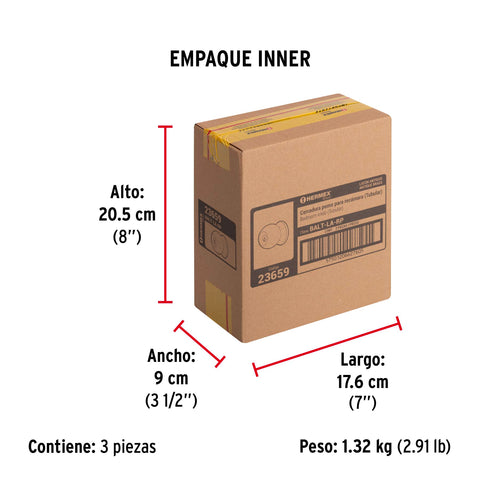 Cerradura tipo esfera, tubular, recámara, antiguo, BASIC | BALT-LA-RP | 23659