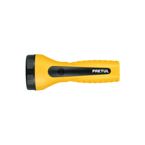 Linterna plástica de LED, 100 lm, recargable a granel PRETUL | LIRE-7CG | 24039
