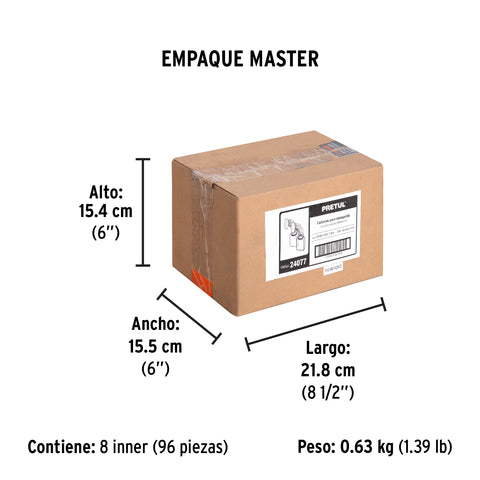 Bolsa con 2 carbones de repuesto para ROTO-1/2P4, PRETUL | CB-ROTO-1/2P4 | 24077