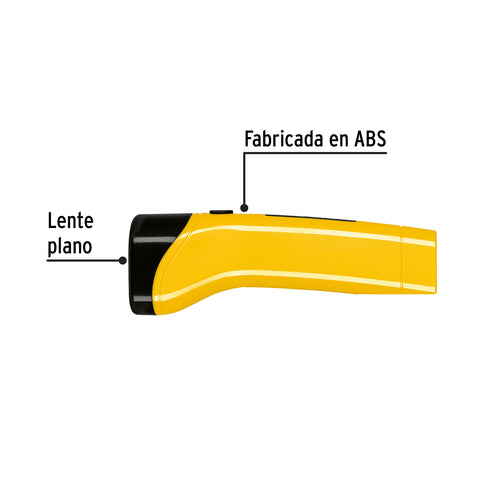 Linterna plástica de LED, 70 lm, recargable, PRETUL | LILE-5P | 24080