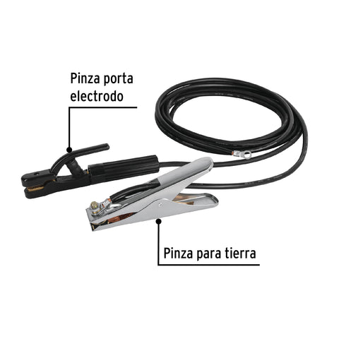 Cables con pinzas para soldadoras de arco y ADA-SOLT, PRETUL | CAB-300P | 24349