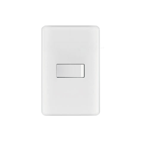 Placa armada con 1 interruptor sencillo, Volteck Basic | PA-APSE-B | 25078