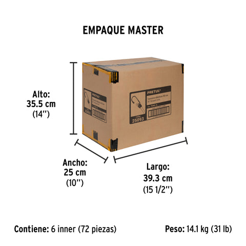 Bolsa con 2 tensores elásticos azules de 90 cm, Pretul | TENS-2L | 25093