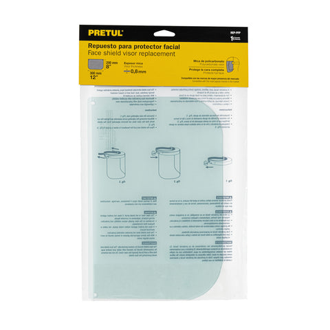 Repuesto para protector facial PF-500P, Pretul | REP-PFP | 26008