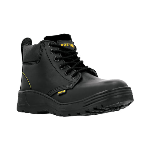 Bota de seguridad negra, #24, casquillo de poliamida, PRETUL | ZC-024N | 26062
