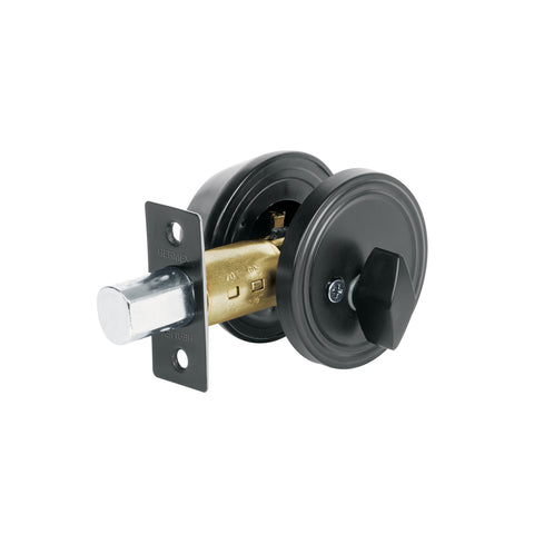 Cerrojo llave-mariposa negro, llave tradicional, BASIC | CERO-61P | 26067