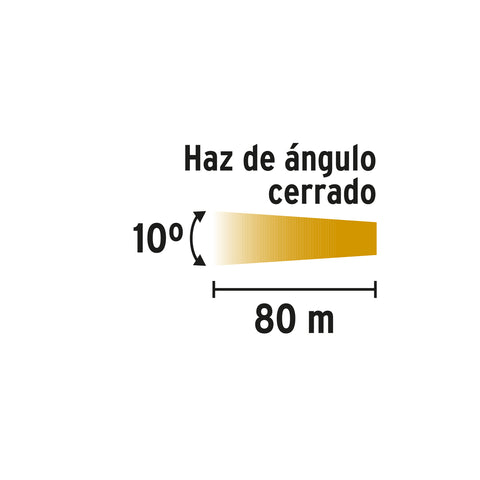 Linterna plástica de LED, 120 lm, recargable, PRETUL | LIRE-120P | 26101