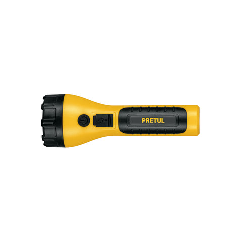 Linterna plástica de LED, 180 lm, recargable, PRETUL | LIRE-180P | 26102