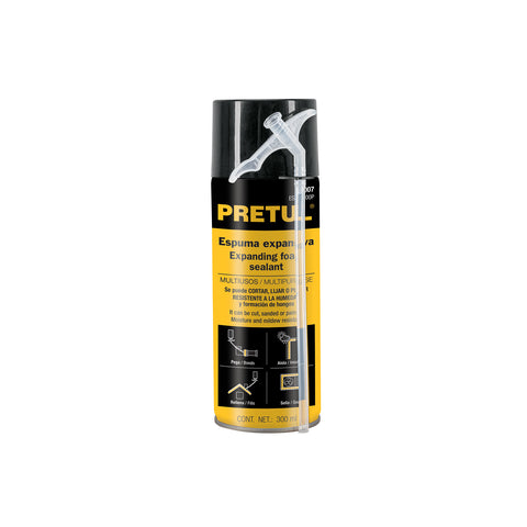 Espuma expansiva de poliuretano, 300 ml, PRETUL | ESEX-300P | 27007