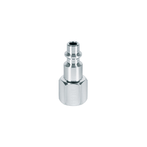 Conector rápido de acero, hembra, cuerda 1/4' NPT, PRETUL | CORAL-HEM-1/4P | 27022
