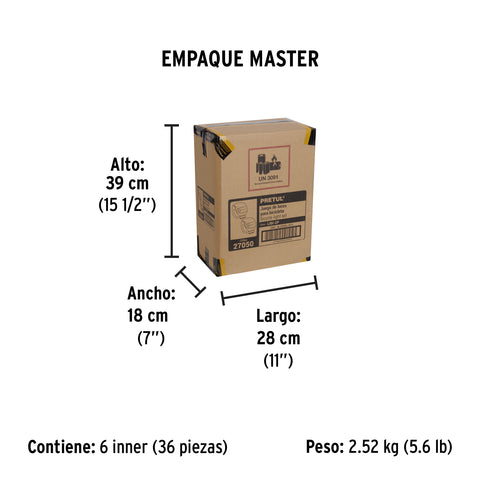 Juego de linterna trasera y delantera para bicicleta, PRETUL | LIBI-2P | 27050