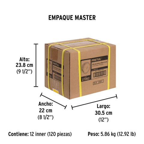 Carrete con 100 m de hilo para pesca azul calibre 0.50 mm | HIPE-50 | 27062