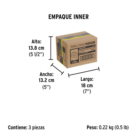 Linterna de minero LED 100 lm de 3 pilas AAA, PRETUL | LI-CA-3AAAP | 27083