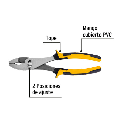 Pinza de chofer 10', mango comfort grip, Pretul | PCH-10PX | 27161