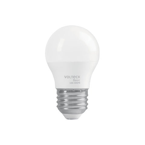 Lámpara LED G45 5 W (equiv. 40 W), luz de día, caja, Basic | LED-40GFB | 27162